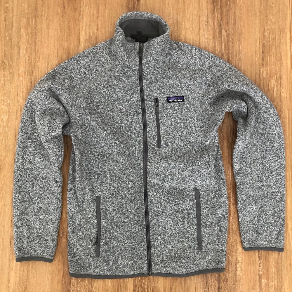 Patagonia Grey Zip-Up Jacket - Men's Small